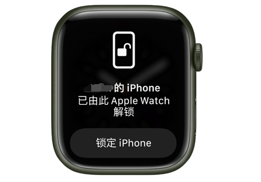 茅箭苹果手机维修分享用 AppleWatch 解锁配备面容 ID 的 iPhone方法 