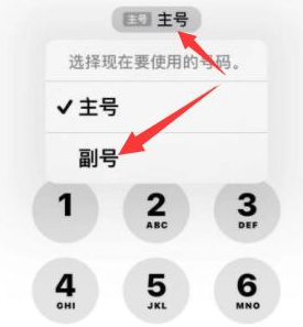 茅箭苹果14维修店分享iPhone 14 Pro Max使用副卡打电话的方法 